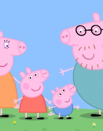 小猪佩奇1-4季MP4全集+英文SRT外挂字幕