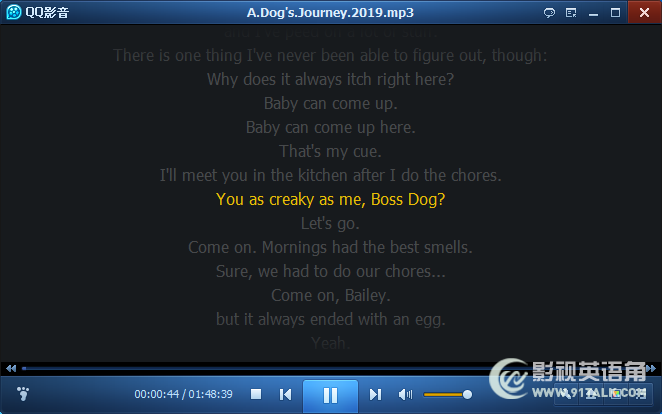一条狗的使命2-MP3音频与LRC字幕.png