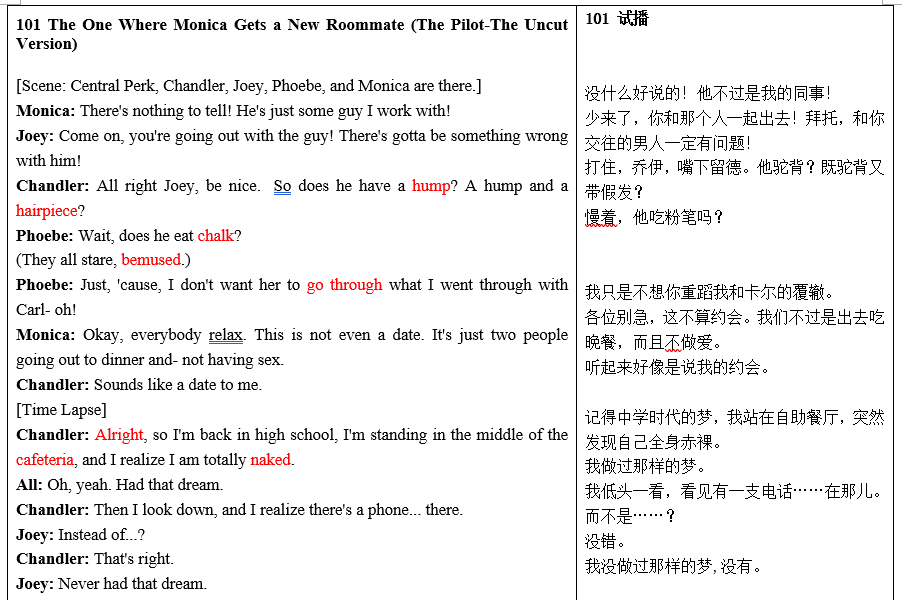 老友记-中英对照剧本.png