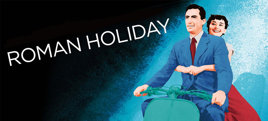 电影《罗马假日》海报