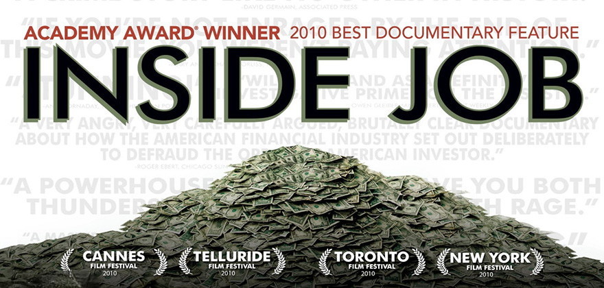 纪录片Inside Job《坚守自盗》海报