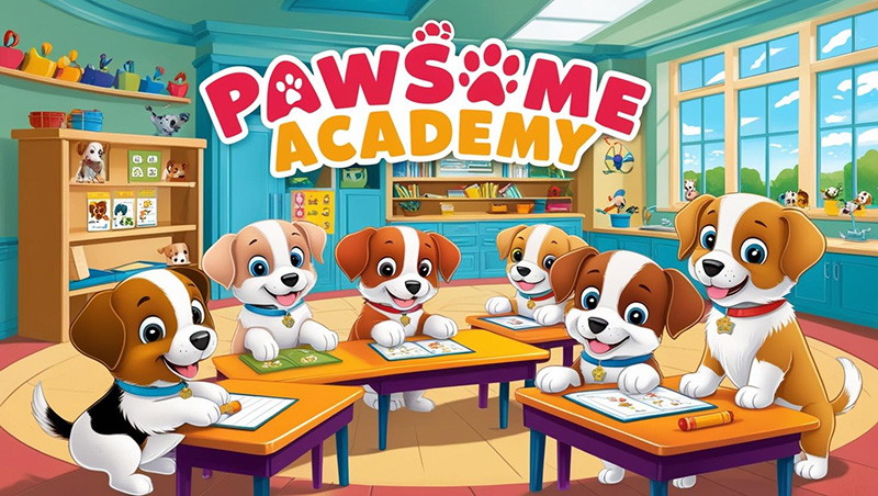 英语动画片推荐：Pawsome Academy