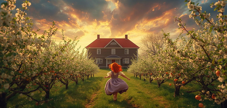 英文原版小说《绿山墙的安妮》